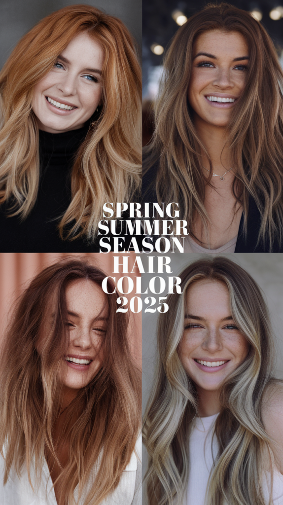 Spring Summer Season Hair Color 2025: Top Trends for a Bold Look