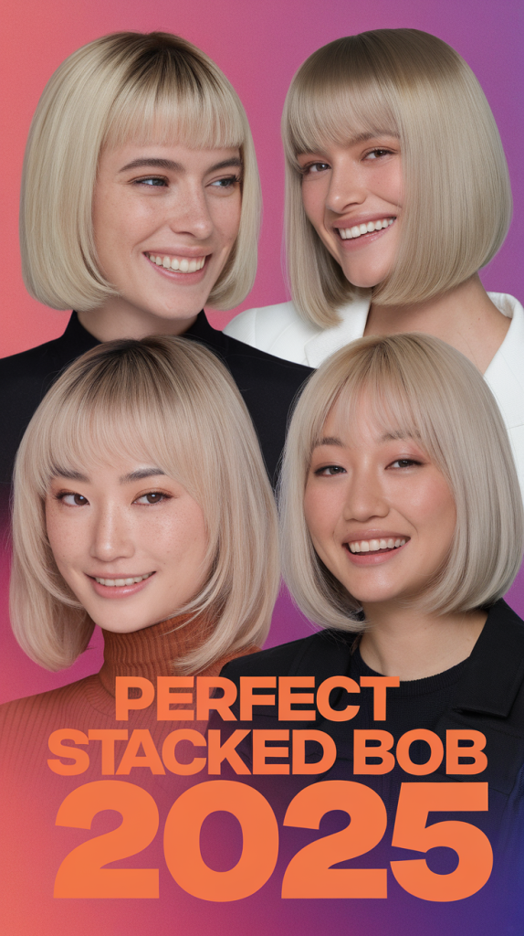 Stacked Bob Haircut 2025: Trendy and Chic Styles for Every Face Shape