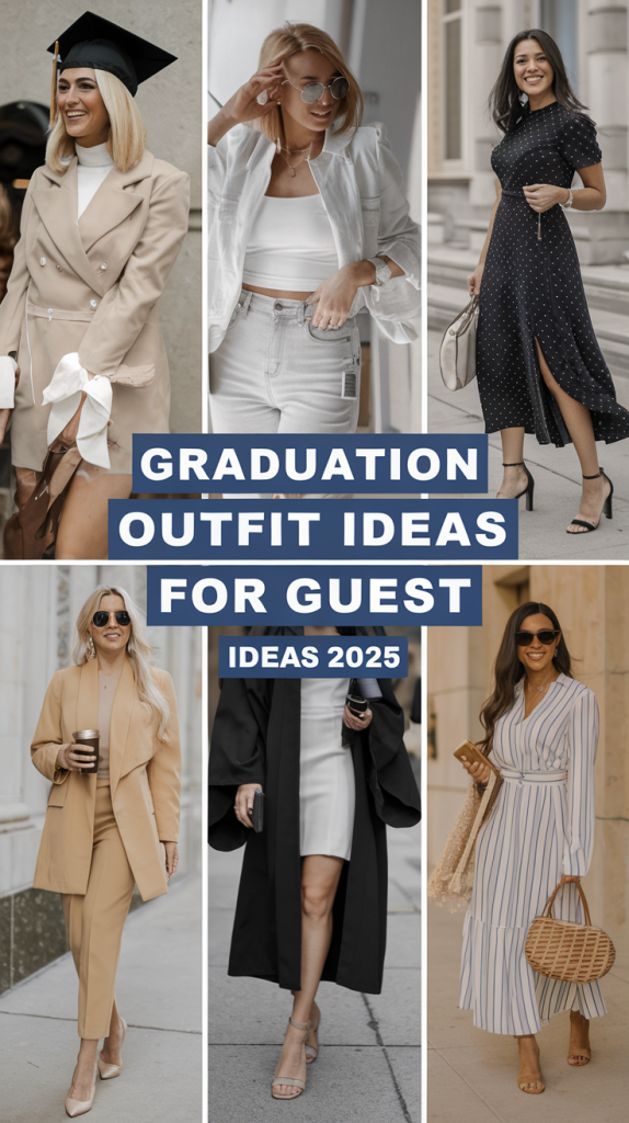 Graduation Outfit Ideas for Guests 2025 – Casual Simple Elegant Styles