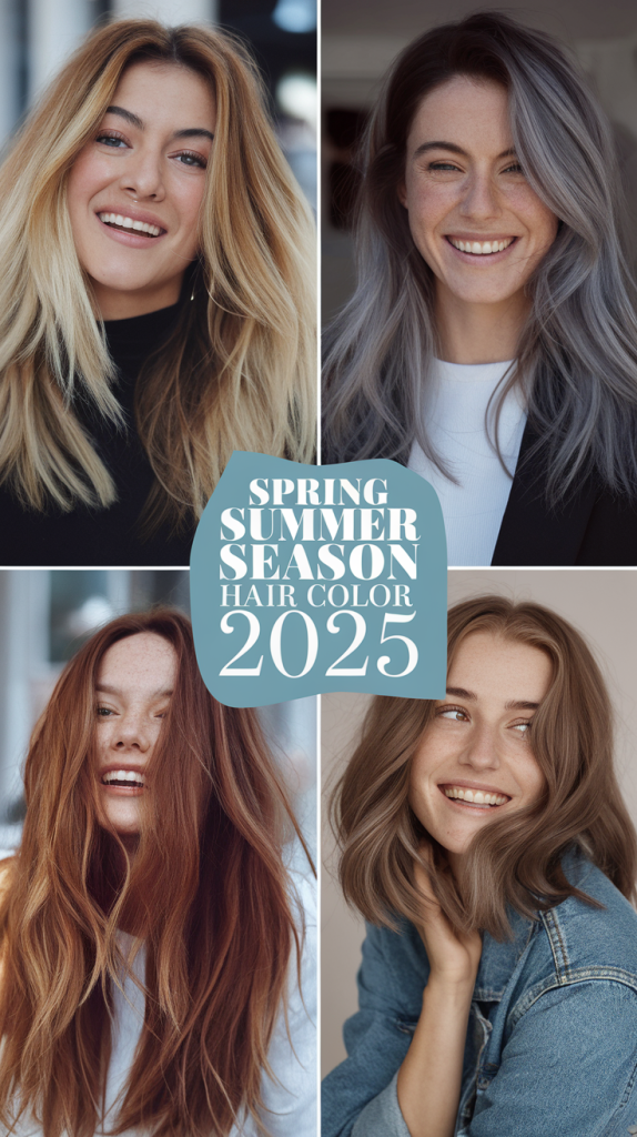 Spring Summer Season Hair Color 2025: Top Trends for a Bold Look