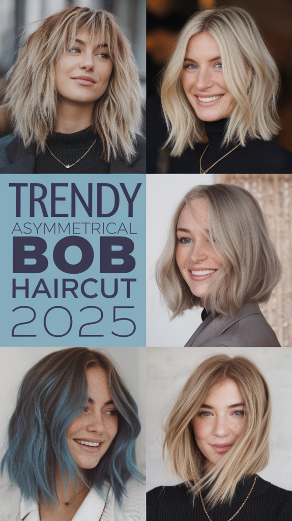 Asymmetrical Bob Haircut 2025: Trendy Styles for a Modern Look