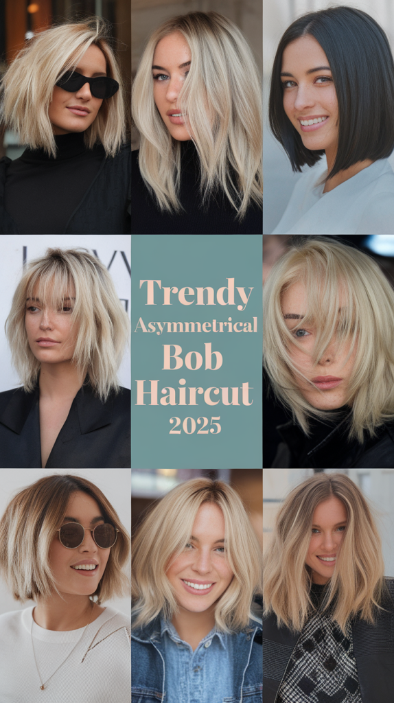 Asymmetrical Bob Haircut 2025: Trendy Styles for a Modern Look