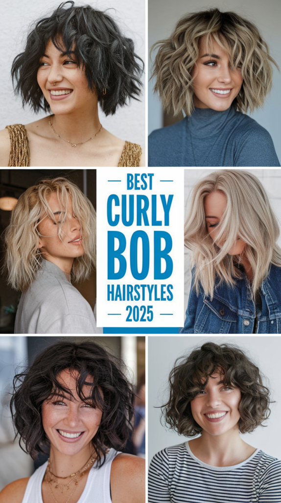 Curly Bob 2025: Top Short Hairstyles for Effortless Volume & Style