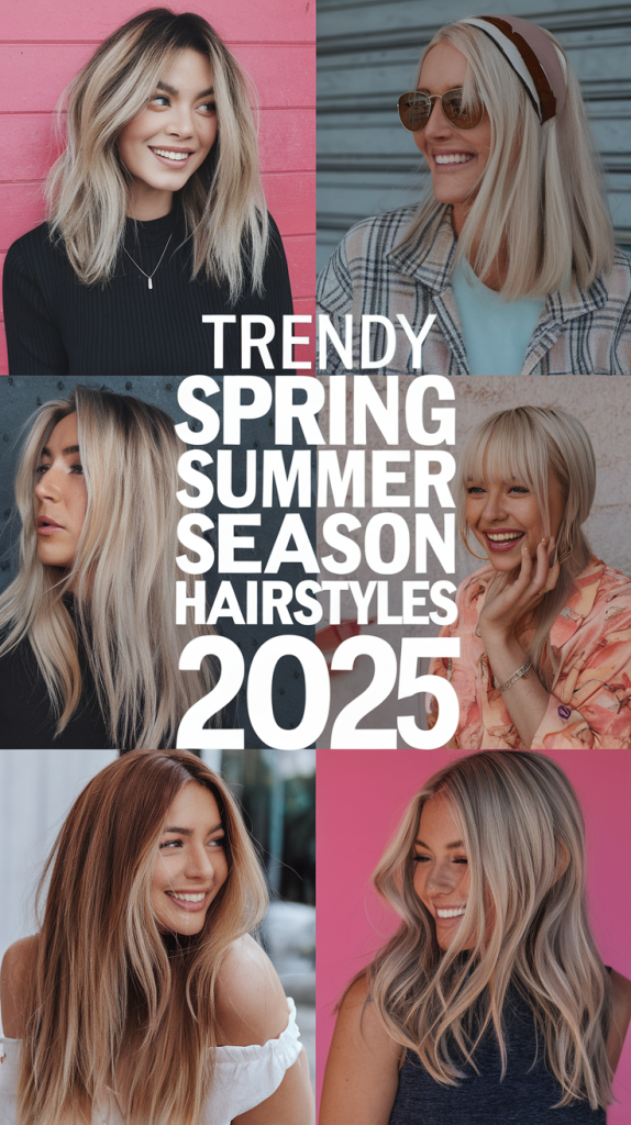 Spring Summer Season Hairstyles Ideas 2025: Top Trends to Try Now