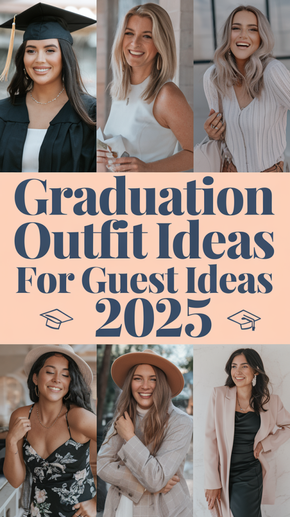 Graduation Outfit Ideas for Guests 2025 – Casual Simple Elegant Styles