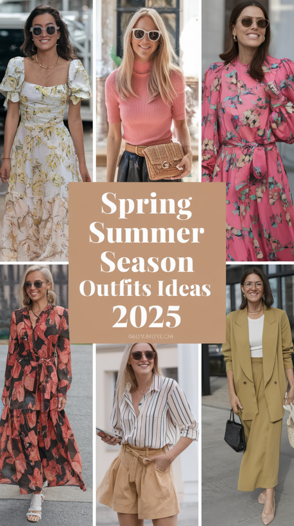 Spring Summer Season Outfits Ideas 2025 – Chic & Trendy Looks