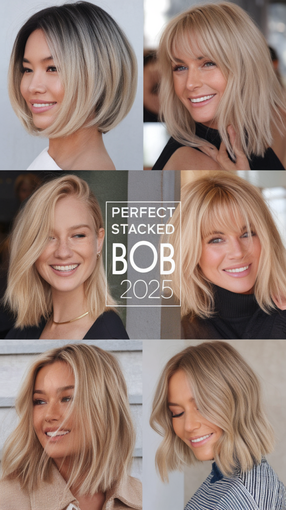 Stacked Bob Haircut 2025: Trendy and Chic Styles for Every Face Shape