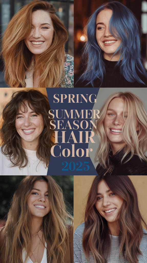 Spring Summer Season Hair Color 2025: Top Trends for a Bold Look