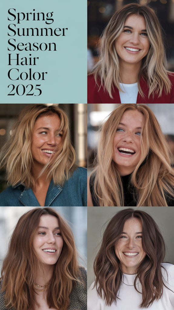 Spring Summer Season Hair Color 2025: Top Trends for a Bold Look