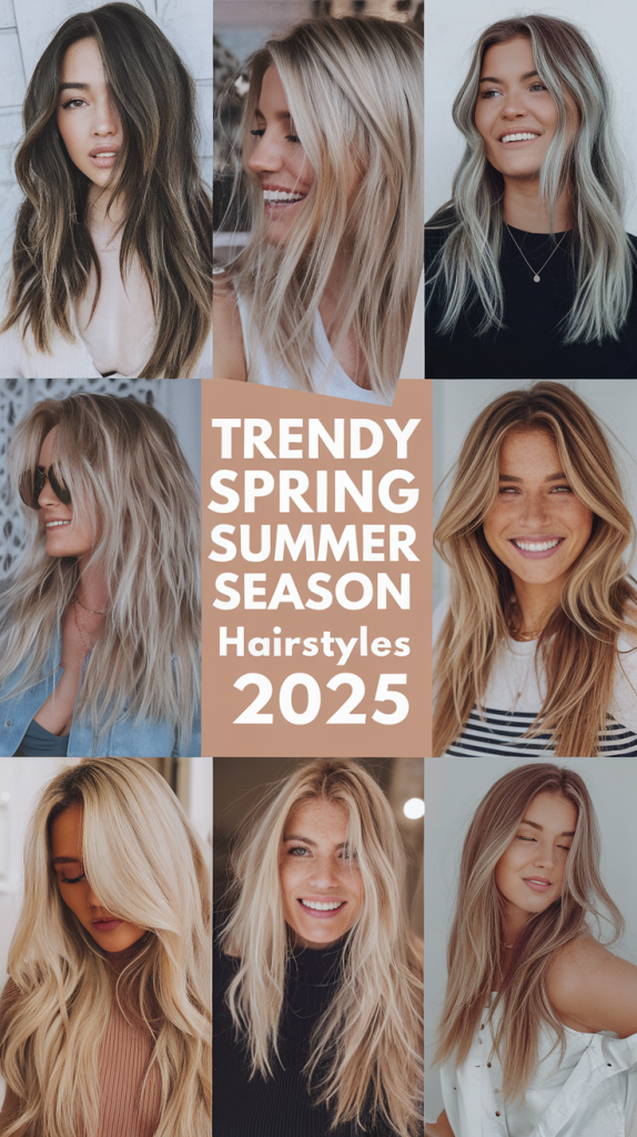 Spring Summer Season Hairstyles Ideas 2025: Top Trends to Try Now