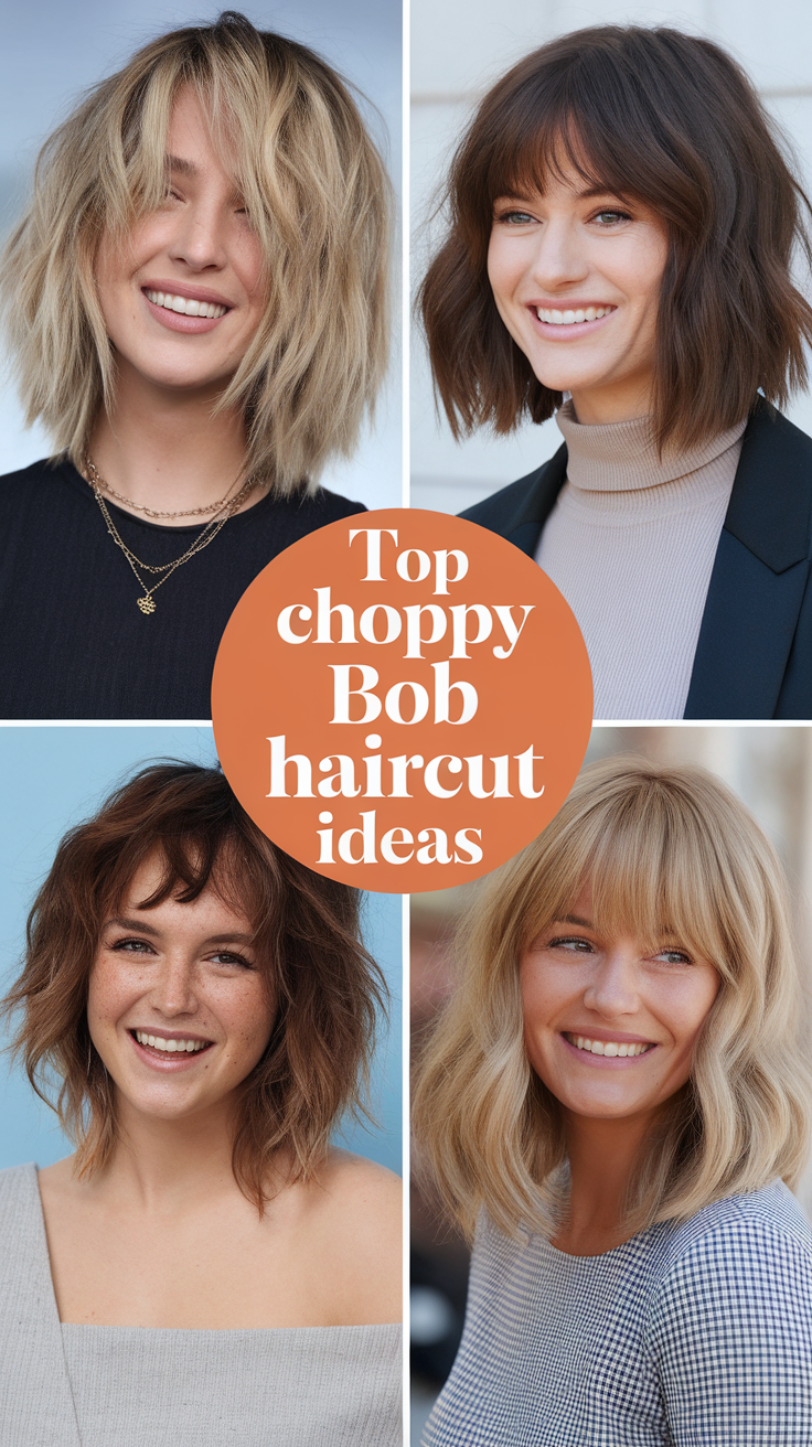 Choppy Trend Choppy Bob Haircut 2025: The Hottest Trend for Effortless Style