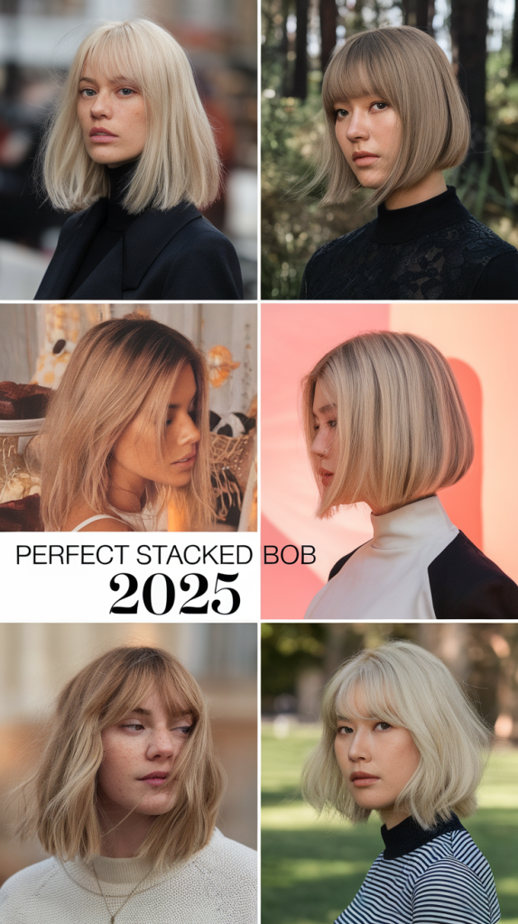 Stacked Bob Haircut 2025: Trendy and Chic Styles for Every Face Shape