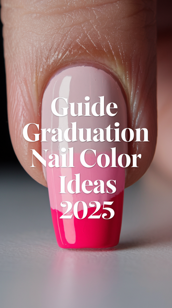 Graduation Nail Color Ideas 2025 – Stunning Solid and Colorful Styles