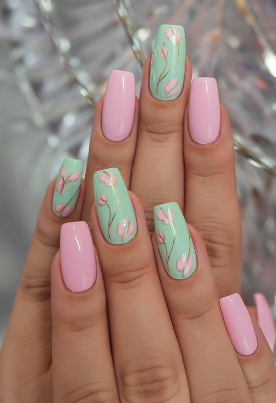 June Nails Color Ideas 2025 for Every Vibe: From Floral to Ombre to Soft Summer Pastels