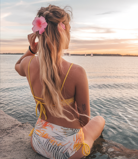 Your Guide to Stylish Hair While Swimming and Sunbathing in 2025