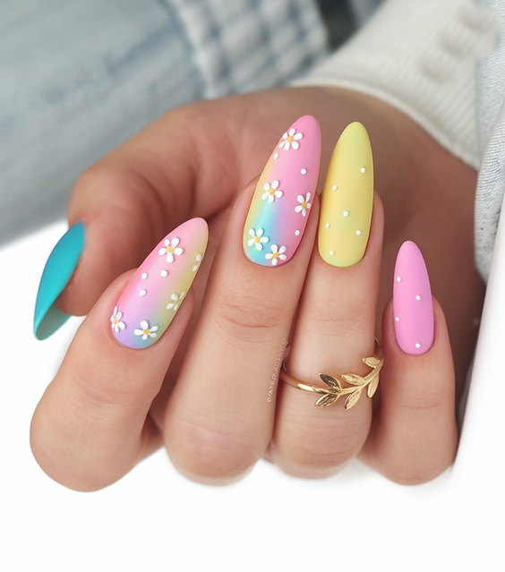 June Nails Color Ideas 2025 for Every Vibe: From Floral to Ombre to Soft Summer Pastels