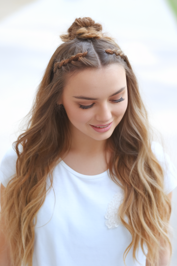Top Braided and Wavy Hairstyles for Teen Girls – Summer 2025 Inspiration