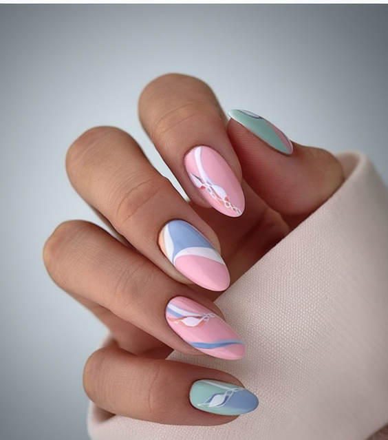 June Nails Color Ideas 2025 for Every Vibe: From Floral to Ombre to Soft Summer Pastels