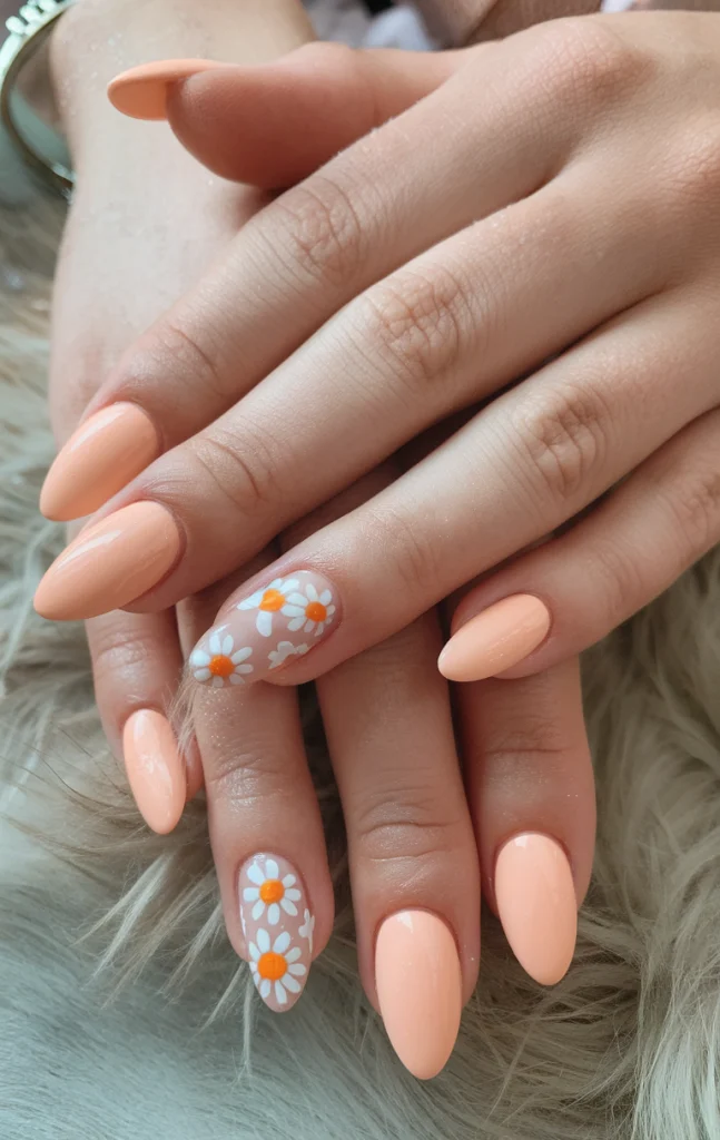 Chic June Nails Ideas 2025 with Florals and Pastels