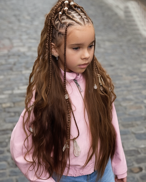 Top Braided and Wavy Hairstyles for Teen Girls – Summer 2025 Inspiration