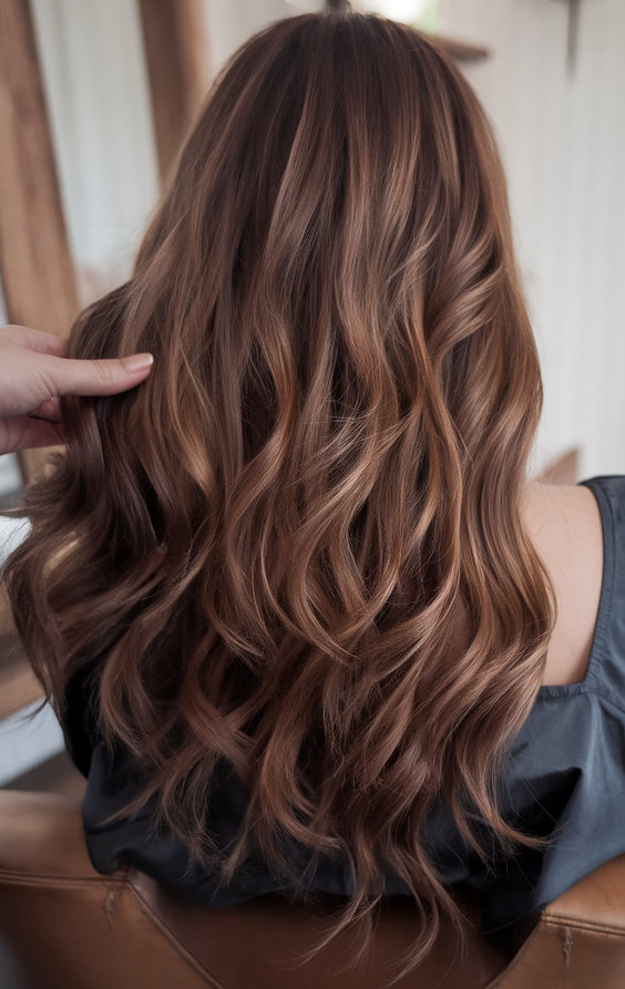 Highlights for Brunettes Sun Kissed Summer 2025: Brown Hair and Blonde Color Balayage Ideas
