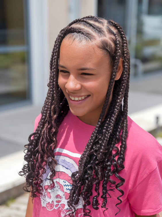 Top Braided and Wavy Hairstyles for Teen Girls – Summer 2025 Inspiration
