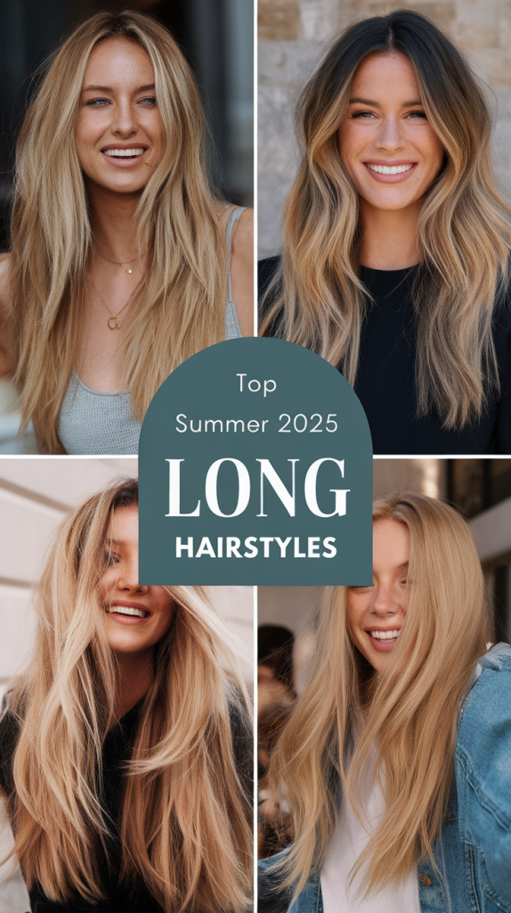 Gorgeous Long Hair Ideas for Summer 2025: Wavy, Straight, Curly Styles You'll Love