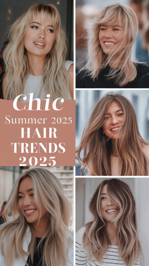 Chic Medium-Length Hairstyles for Summer 2025: Perfect Styles for Sun-Kissed Days