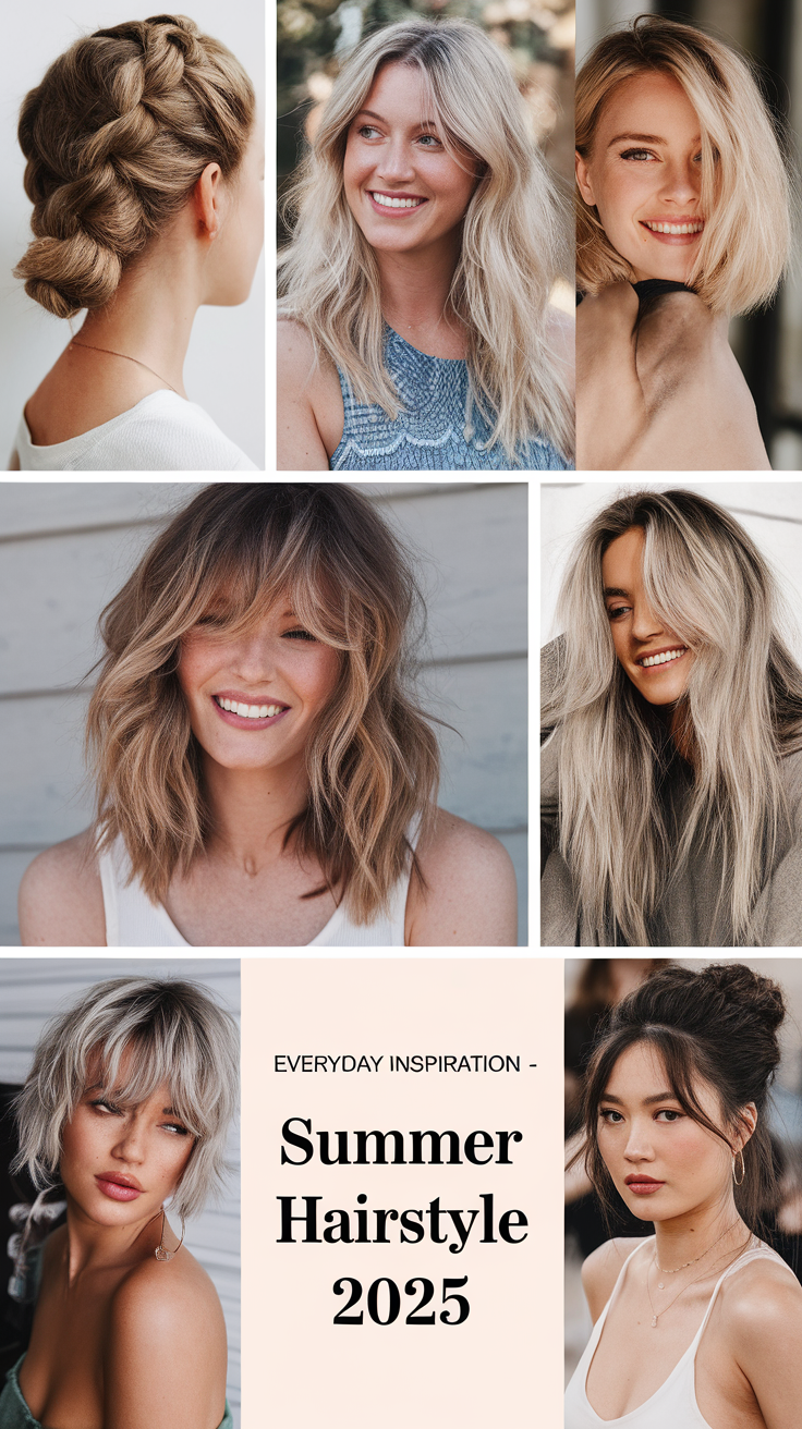 Everyday Inspiration - Summer Simple Hairstyle 2025 Ideas to Elevate ...