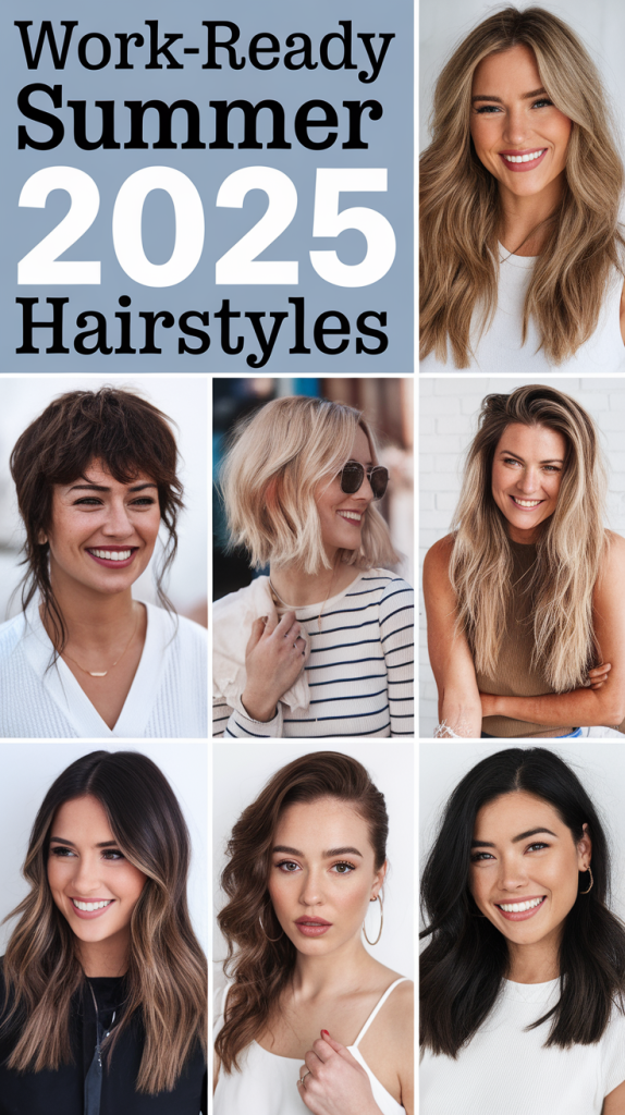 Quick & Professional Hairstyles for Work - Summer 2025 You Can Do in 10 Minutes or Less