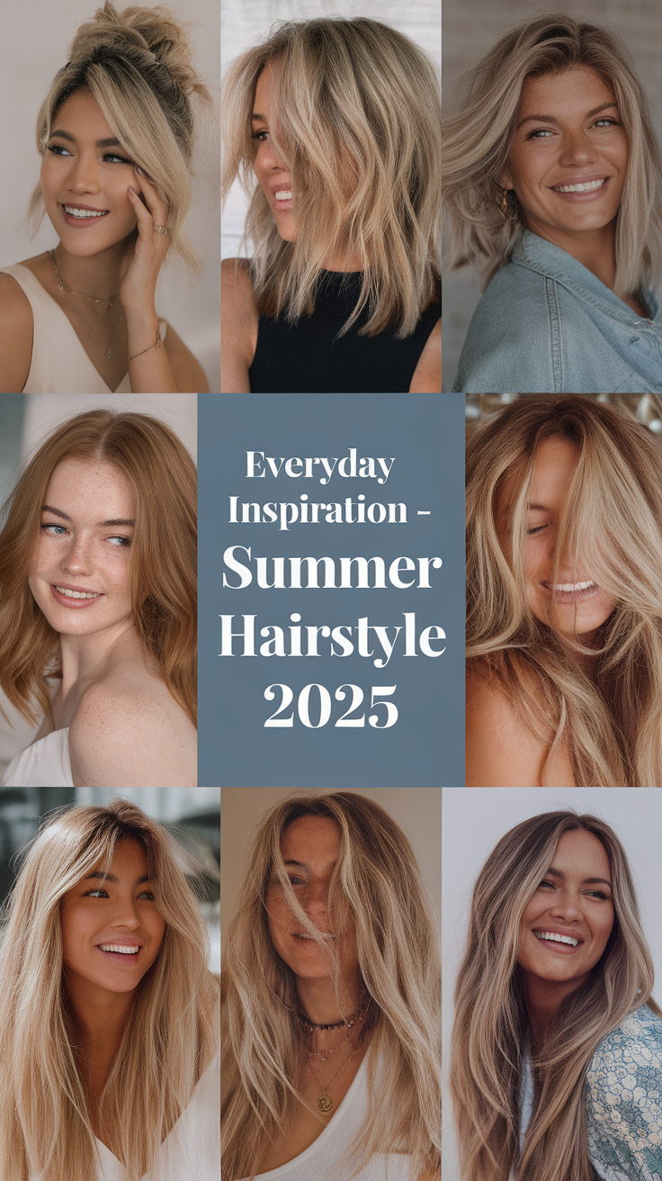 Everyday Inspiration - Summer Simple Hairstyle 2025 Ideas to Elevate ...