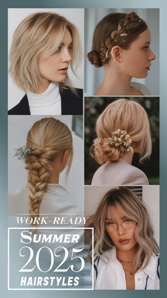 Quick & Professional Hairstyles for Work - Summer 2025 You Can Do in 10 Minutes or Less