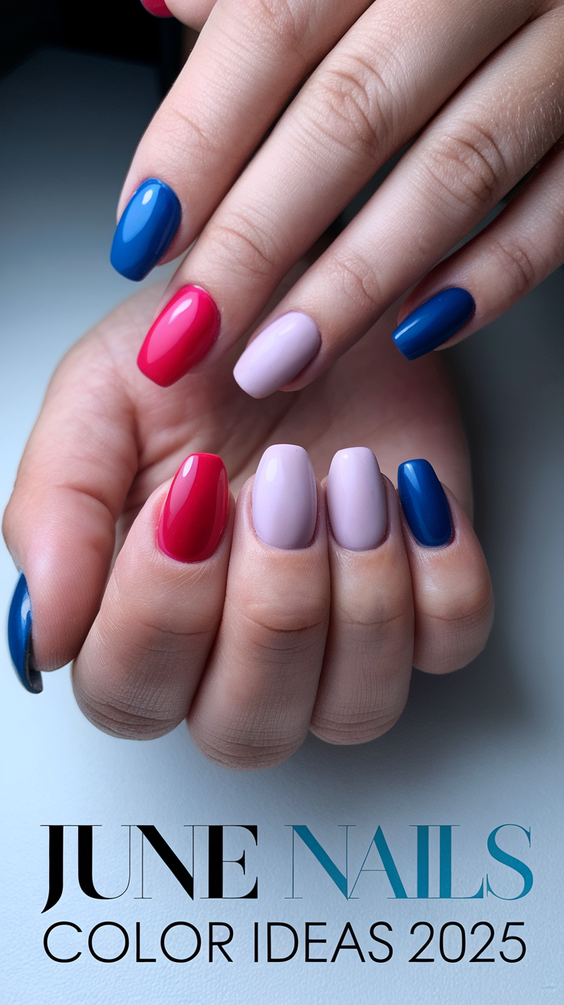 June Nails Color Ideas 2025 for Every Vibe: From Floral to Ombre to Soft Summer Pastels