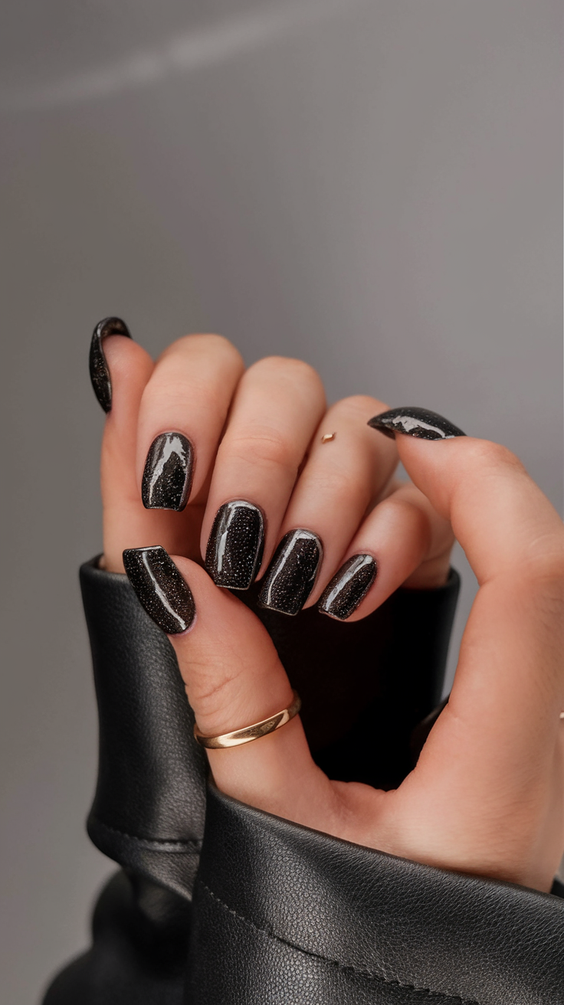 Summer Black Nails Ideas 2025 That Are Short, Trendy, and Totally Wearable for All Skin Tones