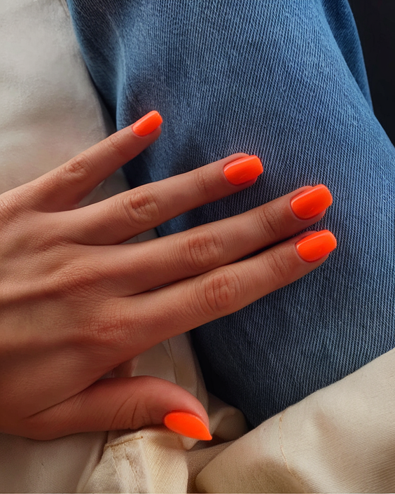 Basic Summer Nails Ideas 2025: Almond, Square, Neon, Solid & Simple Designs for Spring/Summer Fun