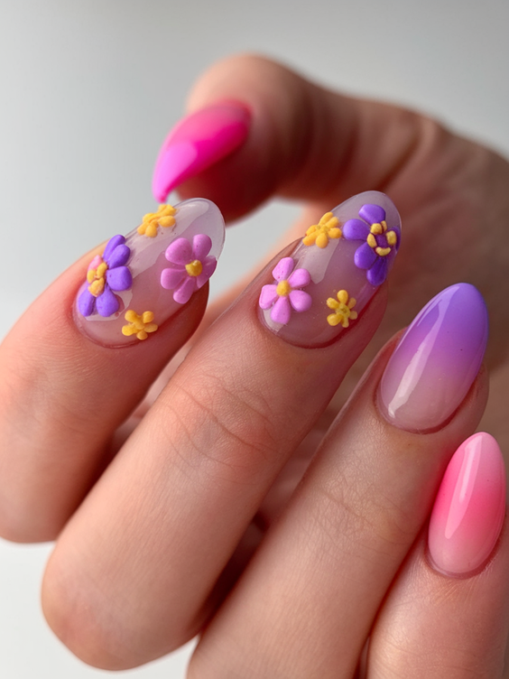 Summer Classy Nails Ideas 2025: Chic Almond, Square, and Floral Looks for Every Skin Tone