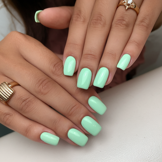 Simple Summer Nails Ideas 2025: Pastel, Neon & Solid Colors for Effortless Seasonal Manicure Inspiration