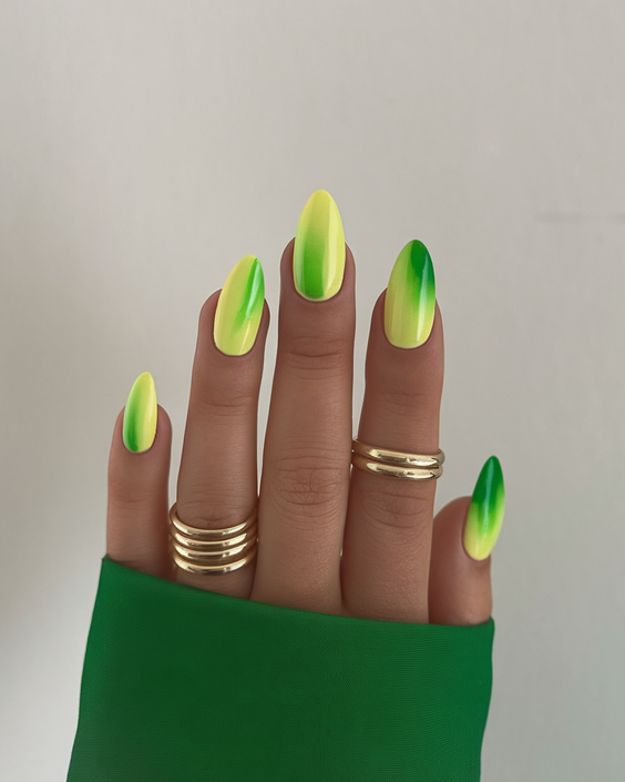 Summer Green Nails Ideas 2025: Bold Designs, Pretty Art, Simple Square, Neon Colors, and Almond Shape Trends