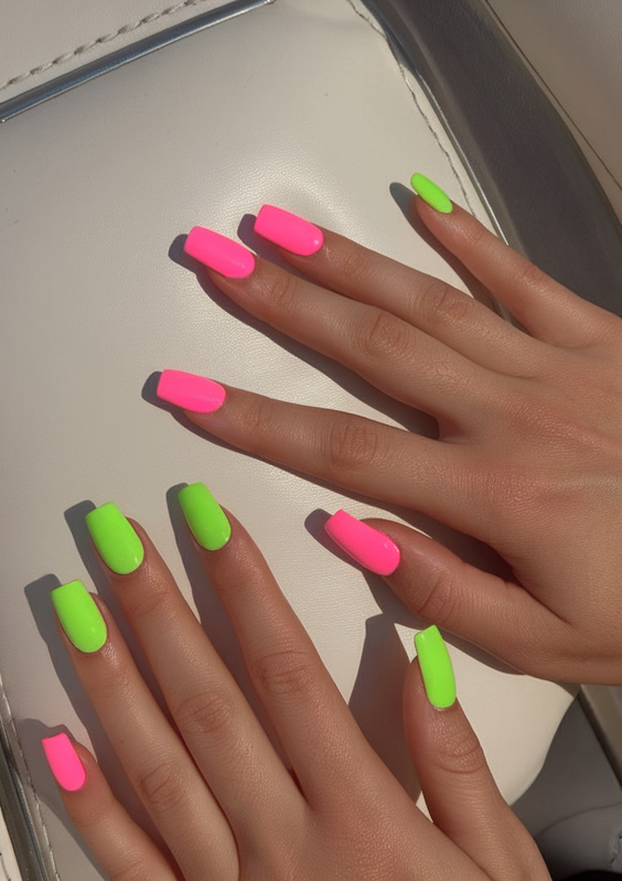 Colorful Summer Nails Ideas 2025: Explore the Boldest Almond, Square, and Neon Trends of the Season