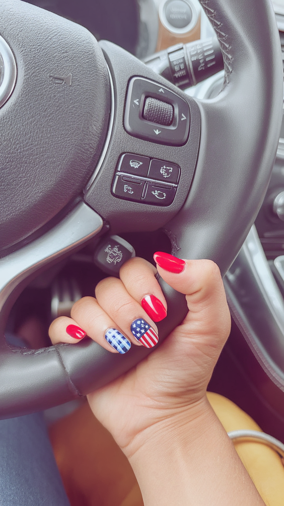 July Nails Color Ideas 2025: Trendy Red, Blue & Summer Designs for Every 4th of July and Wedding
