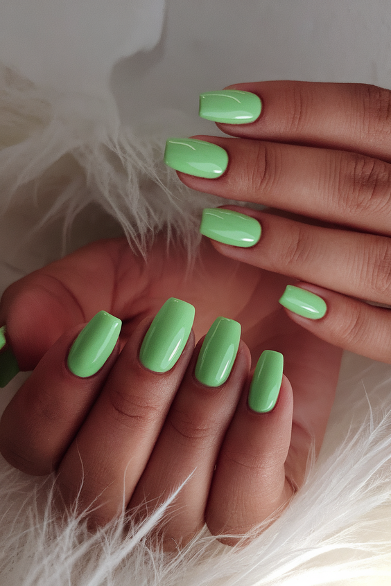 Simple Summer Nails Ideas 2025: Pastel, Neon & Solid Colors for Effortless Seasonal Manicure Inspiration