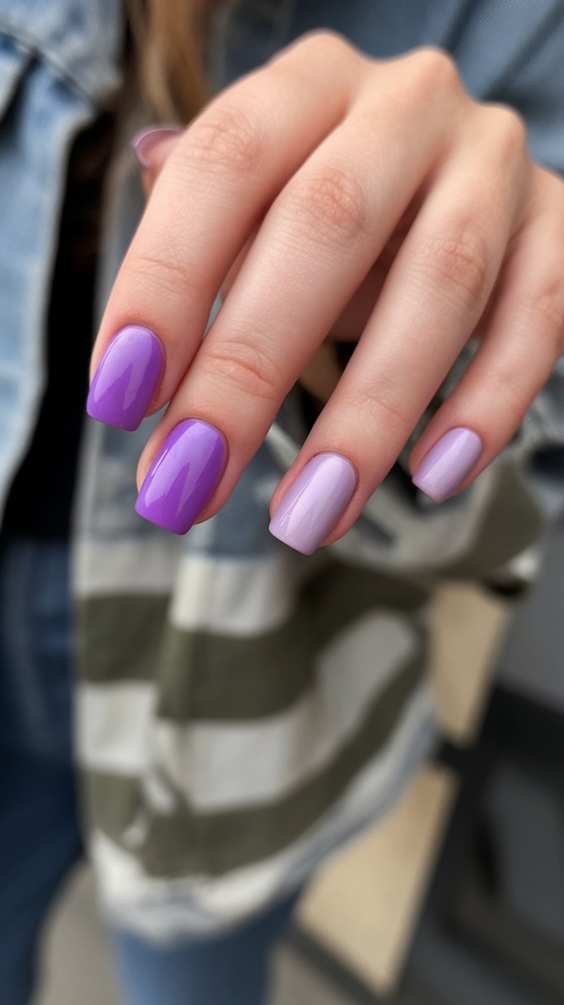 Purple Summer Nails Ideas 2025: Chic Designs for Every Outfit, Mood, and Skirt Outfit This Season