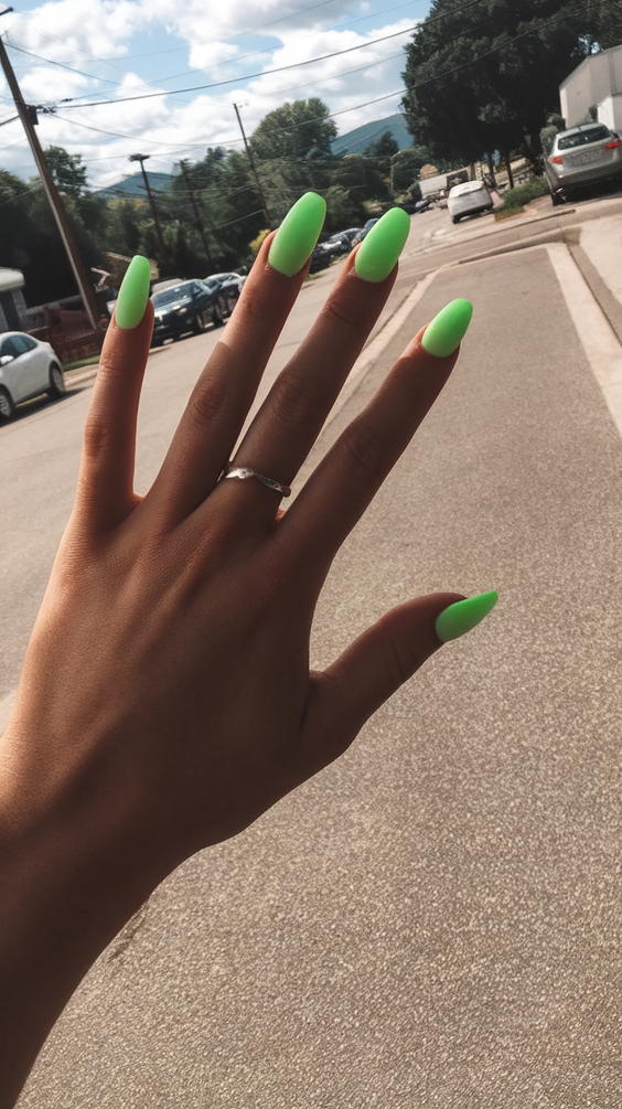 Coffin Summer Nails Ideas 2025: Bright Colors, Neon, and Simple Square Trends for Every Occasion