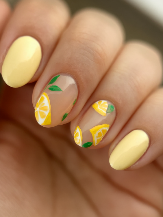 Lemon Nails Designs Ideas 2025: Fresh Citrus Art Trends for Summer Color Lovers