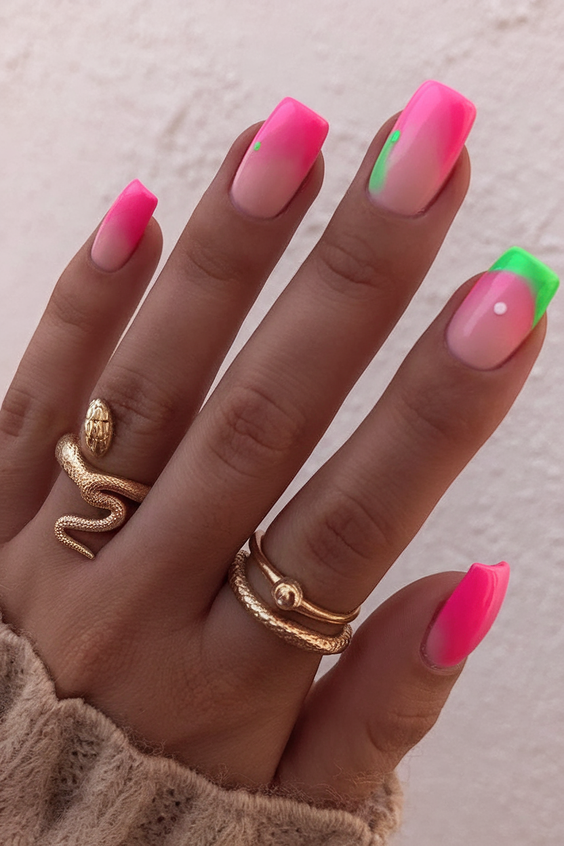 Neon Summer Nail Ideas 2025 for Bold and Bright Looks All Season Long