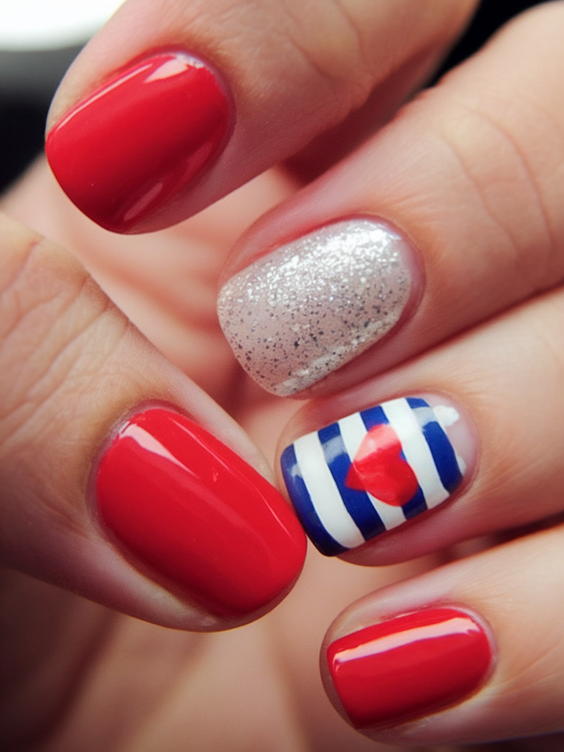 Red White Blue Nails – 4th of July 2025 Inspiration for Patriotic Manicures and Top Outfit Ideas