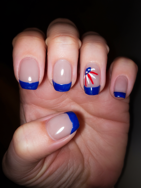 Simple Fourth of July Nails Ideas 2025 for Easy Patriotic Manicures at Home This Independence Day