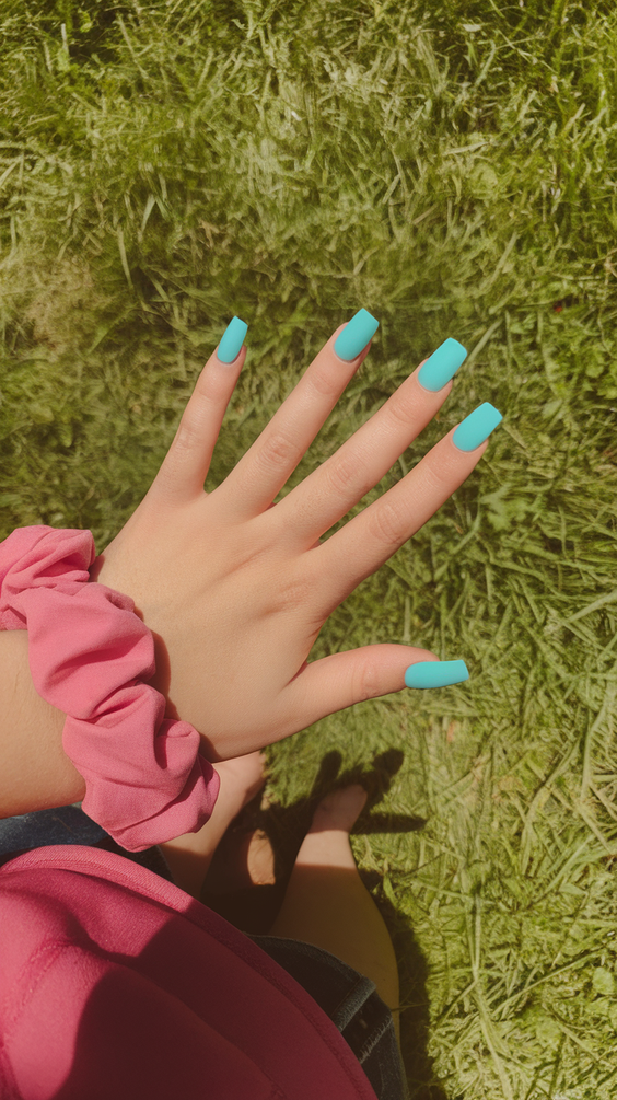 Coffin Summer Nails Ideas 2025: Bright Colors, Neon, and Simple Square Trends for Every Occasion