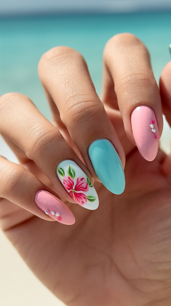Try These Summer Nail Ideas 2025 Simple Looks for Beach Days, Parties, and Everything In Between