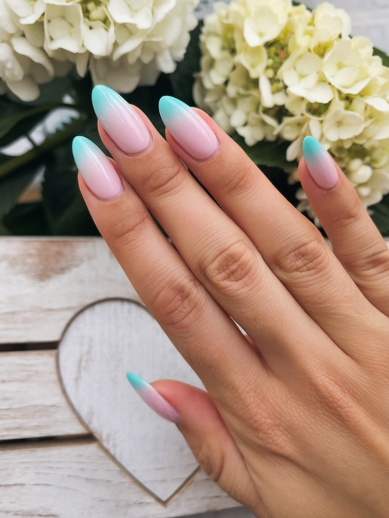 Bright Ombre Summer Nails Ideas 2025: Hot Pink, Pastel & Neon Colors for Holidays, Brunettes, and Gel Looks